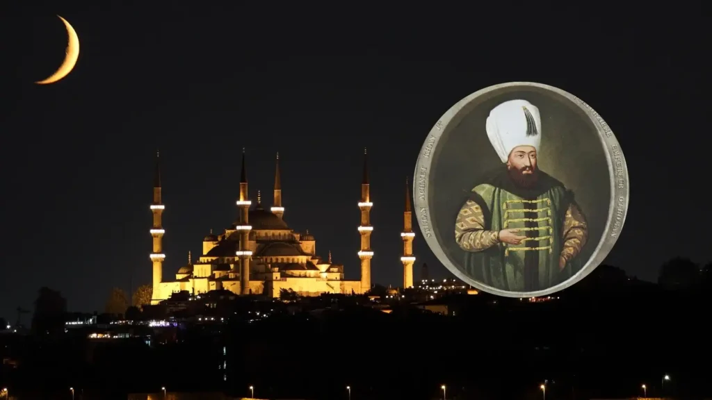 sultan ahmed I and blue mosque
