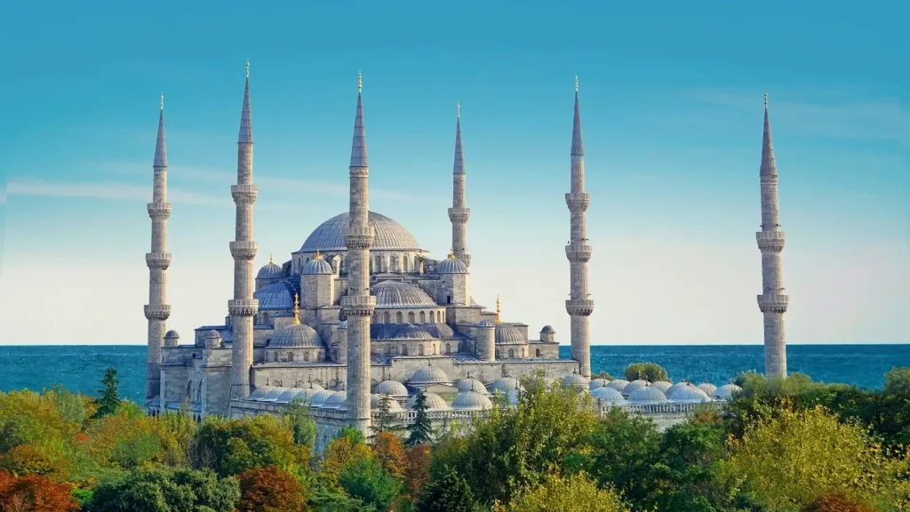 view of blue mosque