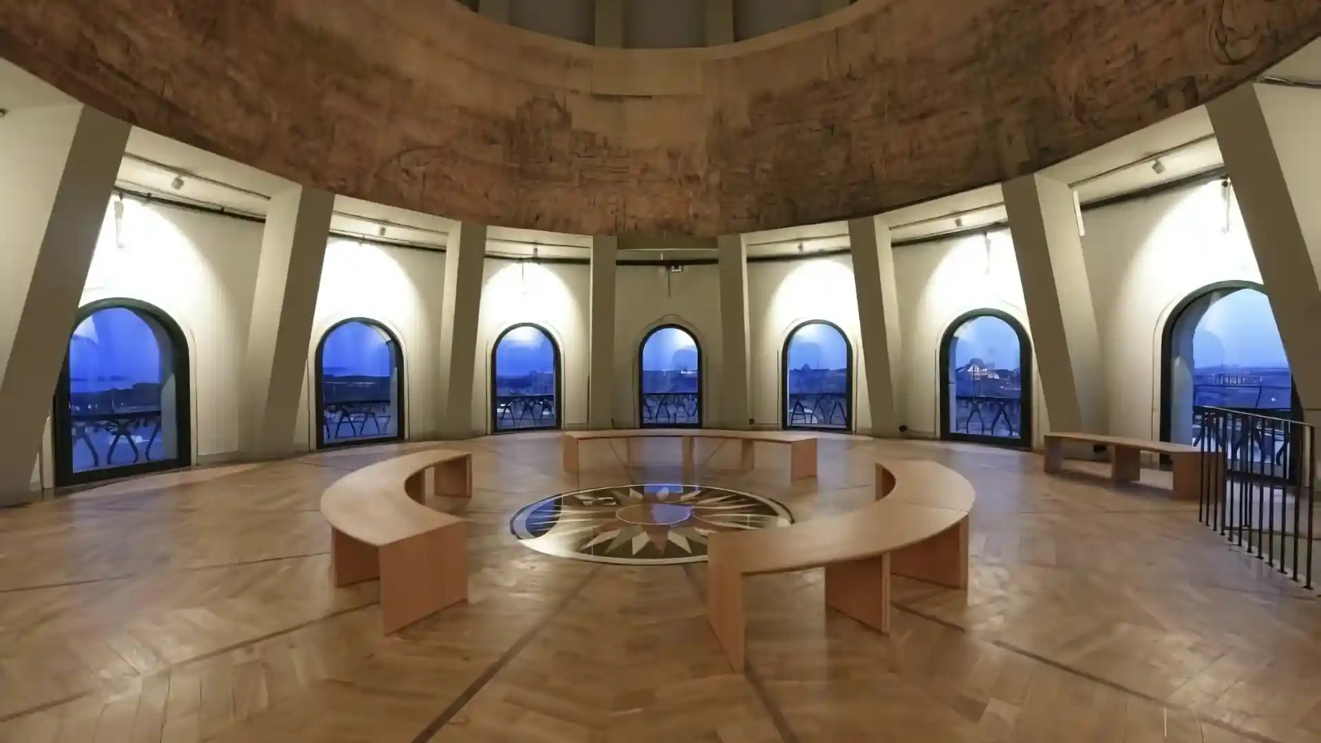 inside galata tower