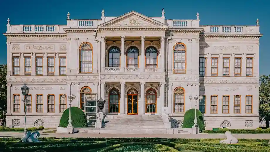 dolmabahce palace view