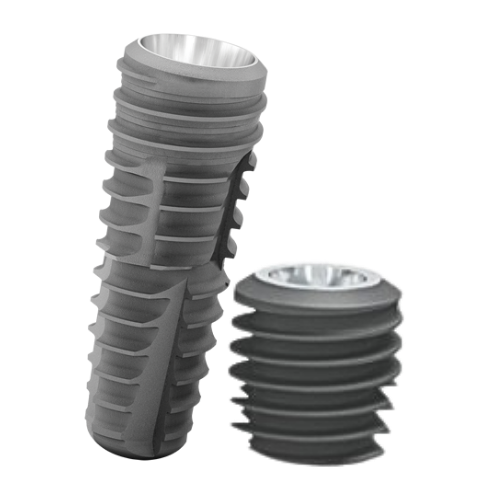 Conical and Cylindrical Implant Types